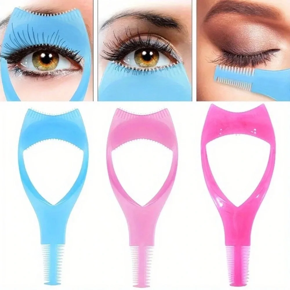 💎FREE💎 3 in 1 Mascara Guard, Eyelash Comb, Eyeliner Stencil Pink